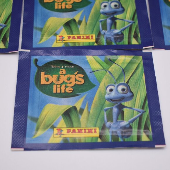 7x Pack Disney Pixar a Bug's Life Panini Vintage Stickers Made in Italy 1990s - Picture 5 of 6